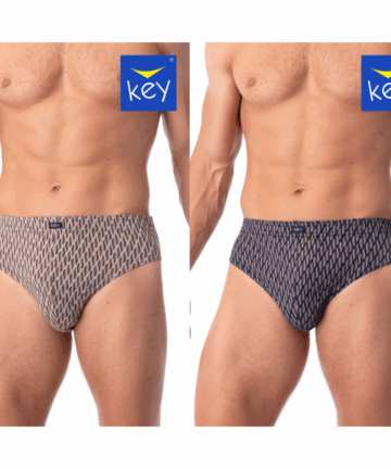 2-PACK Slipy męskie KEY bawełniane MPC-821 B24 mix kolorów