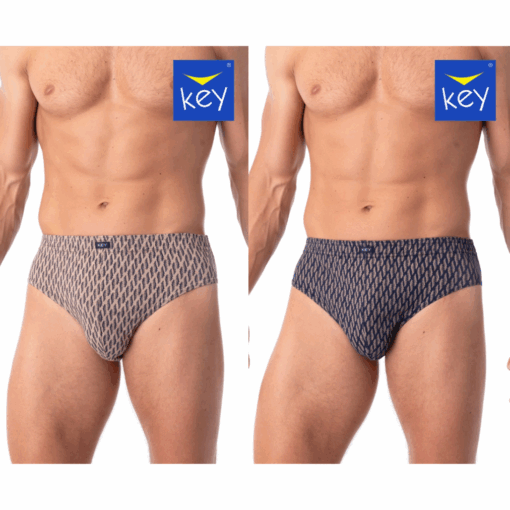2-PACK Slipy męskie KEY bawełniane MPC-821 B24 mix kolorów