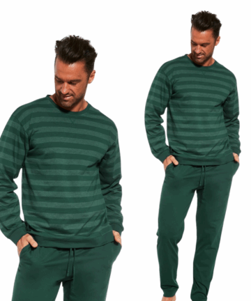 Piżama męska Cornette 117/259 Loose 12 zielony