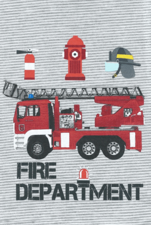 Piżama chłopięca Cornette CHŁ 473/88 Fire melange - obrazek 3