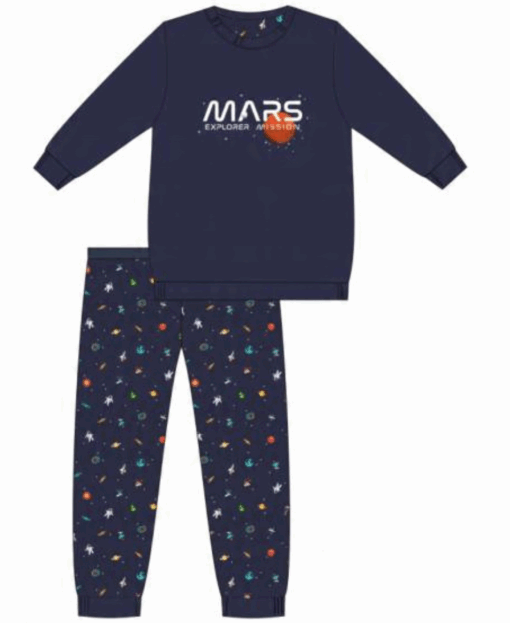 Piżama męska Cornette PM-115/233 Mars 2 granatowa - obrazek 3