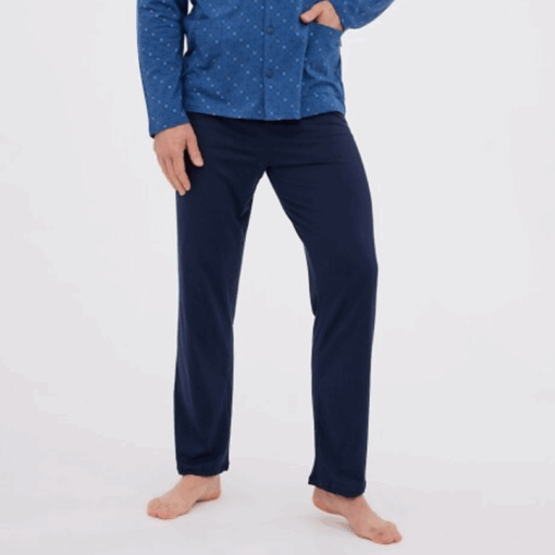 Piżama męska Cornette 114/78 rozpianana multicolor - obrazek 3