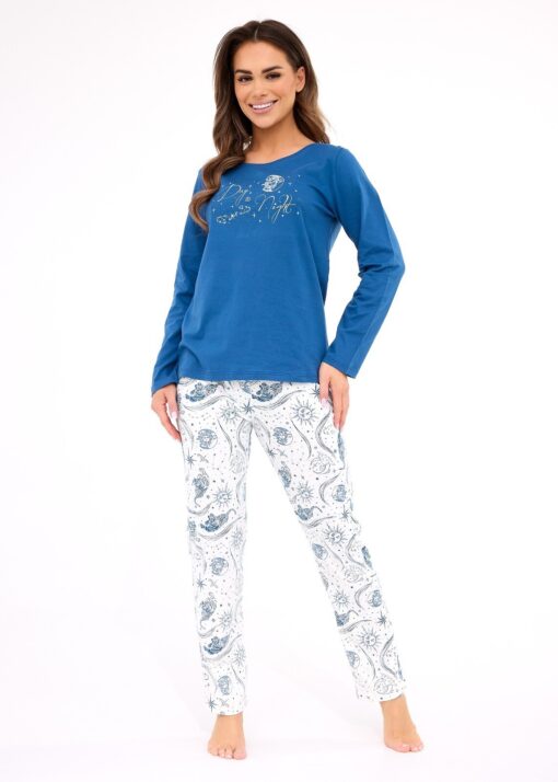 Piżama damska Cornette 655/442 Day&Night jeans - obrazek 3