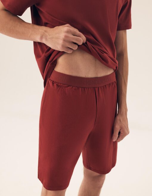 Piżama męska Henderson Premium 42626 Daft red - obrazek 5