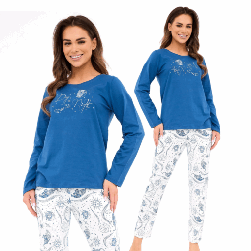 Piżama damska Cornette 655/442 Day&Night jeans