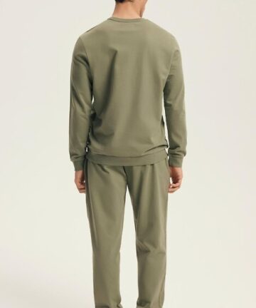 Alternative view of Piżama męska Henderson 43484 Your Homewear military długa bawełna