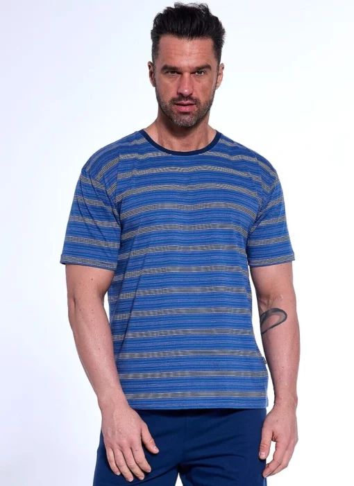 Piżama męska Cornette 338/49 jeans - obrazek 3
