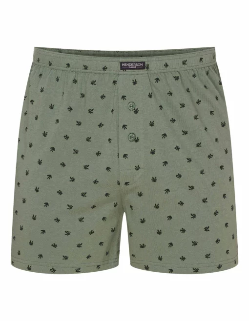 Bokserki Henderson 1449 K344 khaki bawełna - obrazek 5