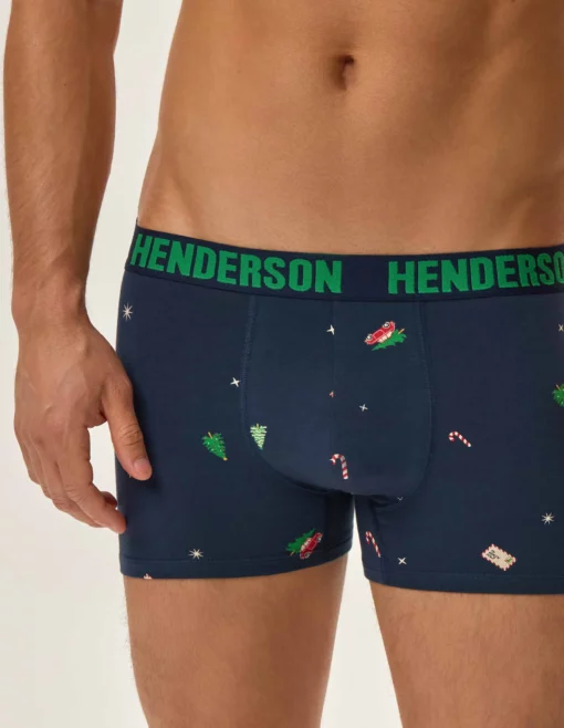 2-pak Bokserki Henderson 42251 Jury granatowe bawełna - obrazek 3