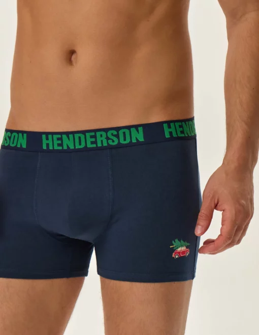 2-pak Bokserki Henderson 42251 Jury granatowe bawełna - obrazek 2