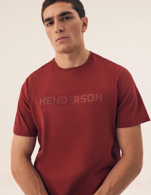 Piżama męska Henderson Premium 42626 Daft red - obrazek 3