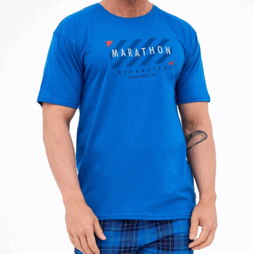 Piżama męska Cornette 134/303 Marathon 3 cobalt - obrazek 3