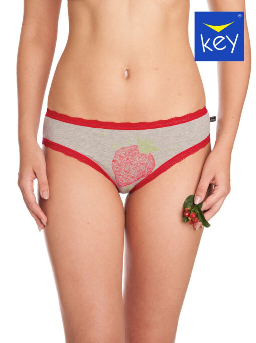 2-PACK Figi damskie KEY LPN-709 A22 mix kolorów bawełniane - obrazek 2