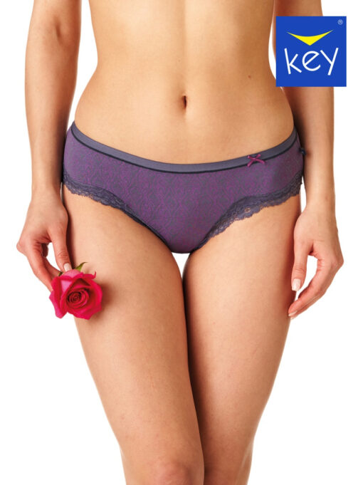 2-PACK Figi damskie KEY LPP-758 B23 mix kolorów bawełniane - obrazek 2