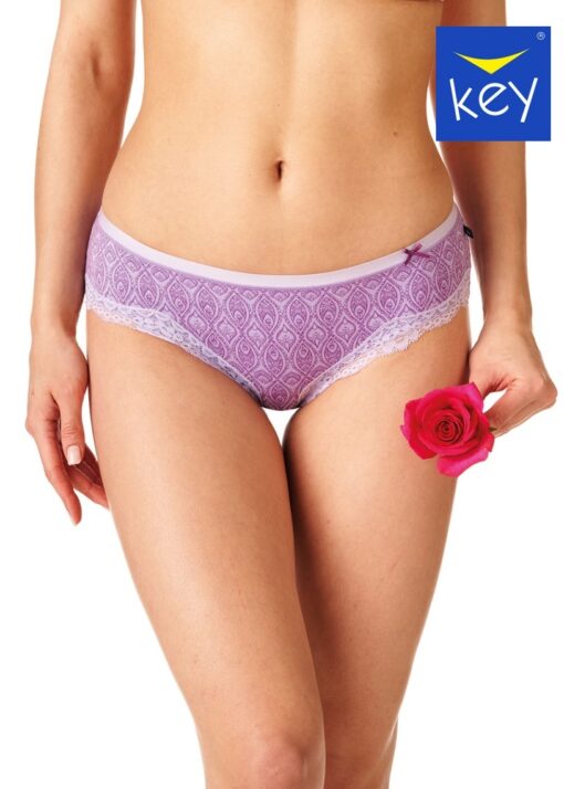 2-PACK Figi damskie KEY LPP-758 B23 mix kolorów bawełniane - obrazek 4