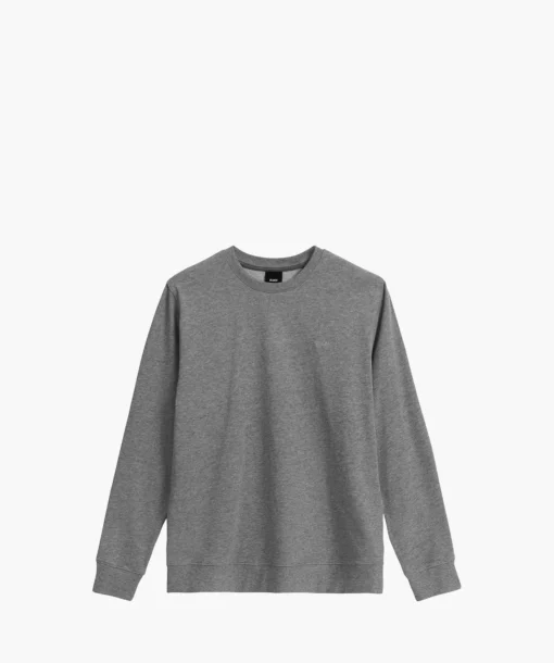 Bluza męska Atlantic HMT-002-SZARY MELANŻ CIEMNY - obrazek 3