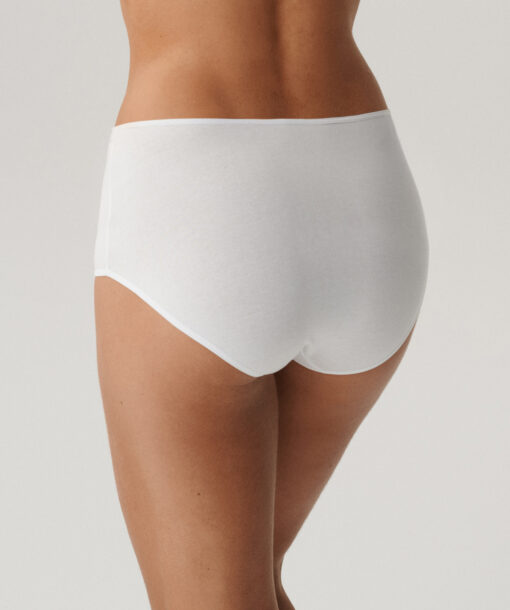 3-PACK Figi damskie Atlantic Maxi Basic 3BLP-585-BIAŁY bawełniane - obrazek 2