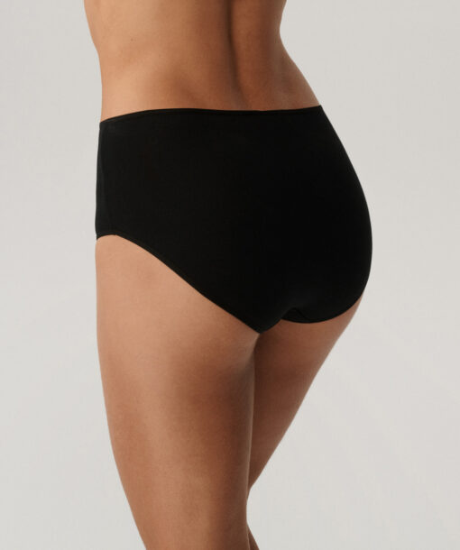 3-PACK Figi damskie Maxi Atlantic Basic 3BLP-585-CZARNY bawełniane - obrazek 3