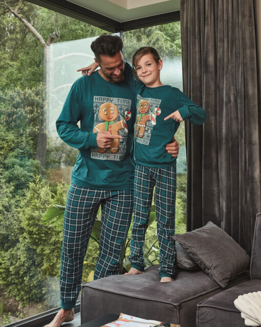 Piżama chłopięca Cornette KY-966/153 Cookie 4 zielona WYPRZEDAŻ - obrazek 4