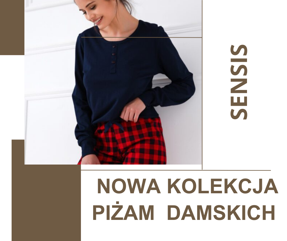 piżamy damskie sensis