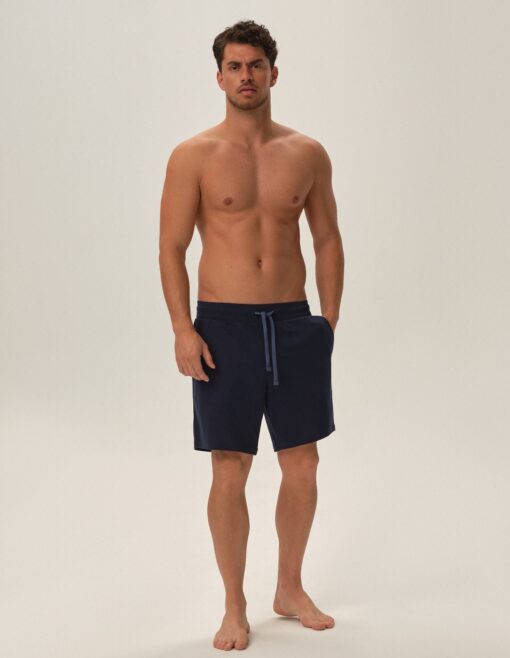 Spodnie piżamowe męskie Henderson 42456 Judo navy bawełniane OUTLET - obrazek 3