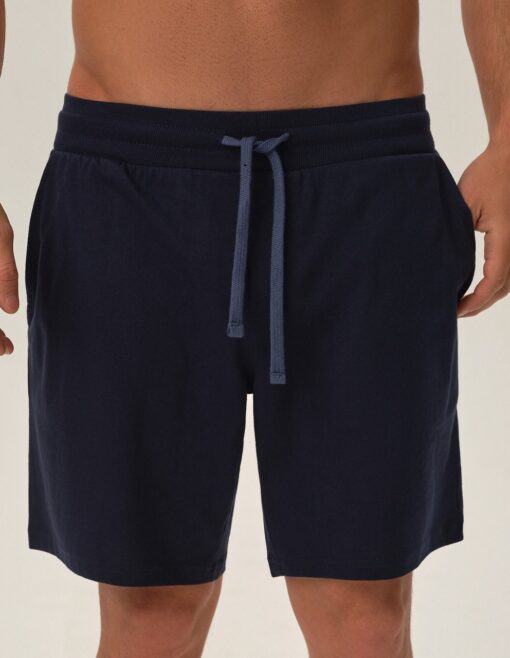Spodnie piżamowe męskie Henderson 42456 Judo navy bawełniane OUTLET - obrazek 5