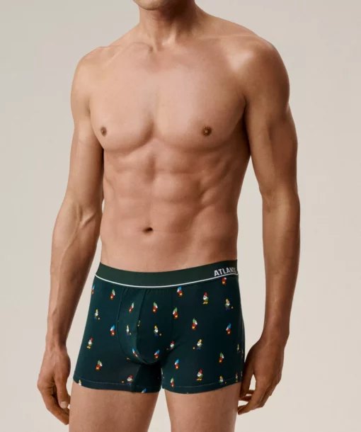 2-PACK Bokserki męskie 2GMH-031-ZIEC/GRA - obrazek 2