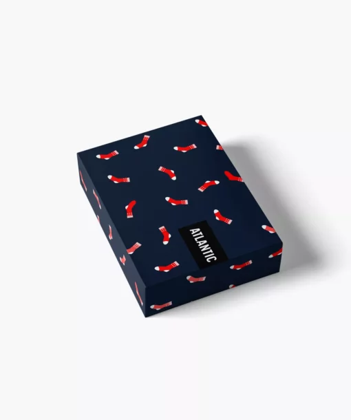 2-PACK Bokserki męskie luźne 2GMB-010-GRANATOWY - obrazek 4