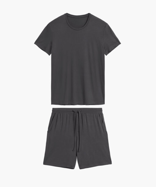 Piżama męska Atlantic BNMP-005-SZARY MELANŻ CIEMNY WYPRZEDAŻ - obrazek 5