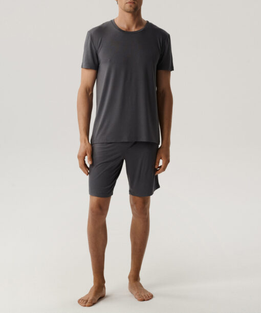 Piżama męska Atlantic BNMP-005-SZARY MELANŻ CIEMNY WYPRZEDAŻ - obrazek 3