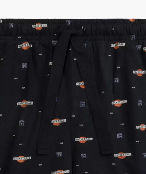 Piżama męska Atlantic NMP-384-KHAJ/CZA bawełniana krótka - obrazek 6