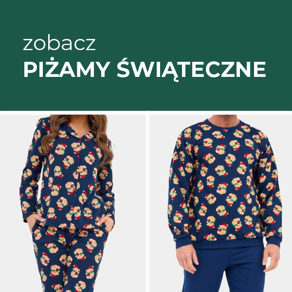 piżamy świąteczne