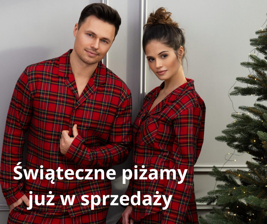 piżamy świąteczne