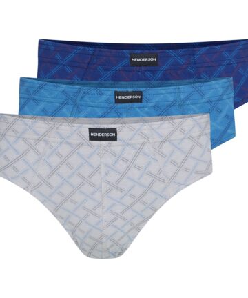 Slipy Henderson 1446 Classic K643, 3-pak, mix kolorów WYPRZEDAŻ