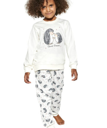 Piżama dziewczęca Cornette DZ KY-978/142 Forest Dreams ecri WYPRZEDAŻ