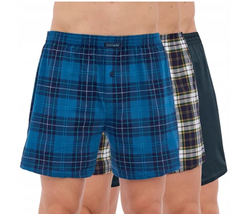 Bokserki Cornette CM-945/04, 3-pak, mix kolorów WYPRZEDAŻ - obrazek 2