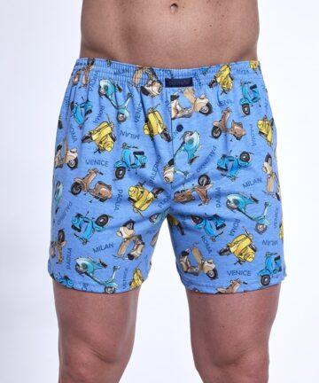 BOKSERKI CORNETTE CLASSIC CL-001/172 niebieski WYPRZEDAŻ