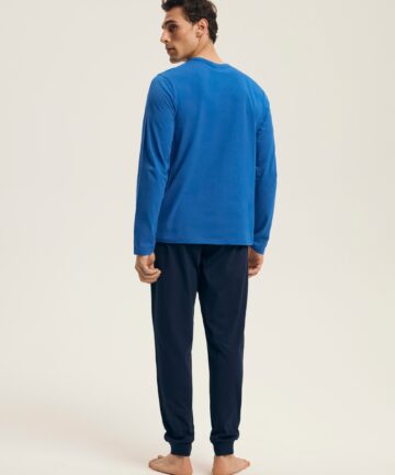 Alternative view of Piżama męska Henderson bawełniana 43472 LOOP 55X blue