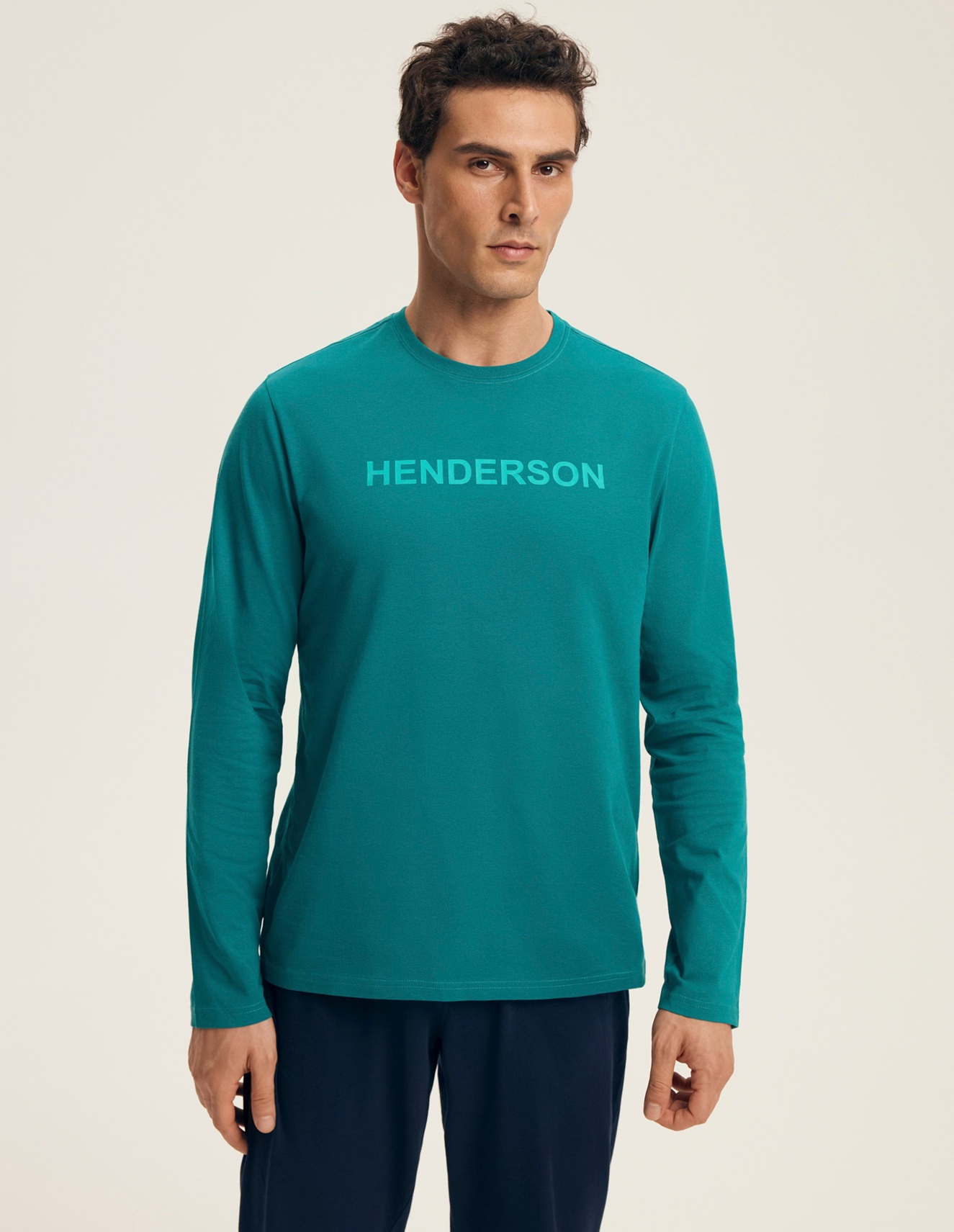 Piżama męska Henderson bawełniana 43490 VISE 77X green