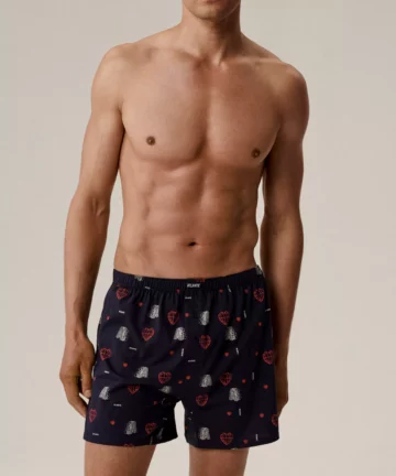 Alternative view of 2-PACK Bokserki męskie Atlantic luźne 2GMB-012-GRA/CZE