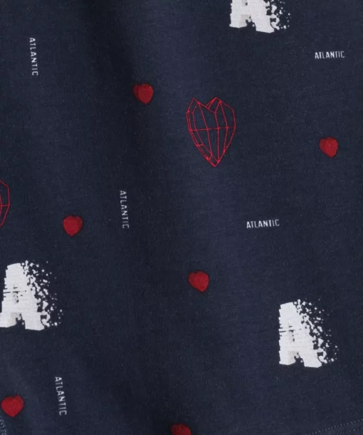 2-PACK Bokserki męskie Atlantic luźne 2GMB-012-GRA/CZE - obrazek 6