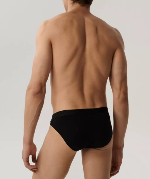 3-PACK Slipy męskie Atlantic sport 3MP-094-CZARNY WYPRZEDAŻ - obrazek 3