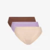 3-PACK Figi Damskie Bikini 3LP-195-CAPC/LAW/ECR WYPRZEDAŻ