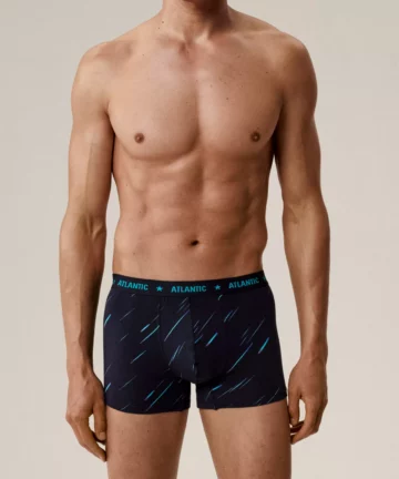 Alternative view of 3-PACK Bokserki męskie Atlantic 3MH-224-GRANATOWY