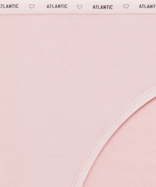 3-PACK Figi damskie Atlantic sport High Leg 3CLP-010-BIA/SZMJ/ROZJ WYPRZEDAŻ - obrazek 5