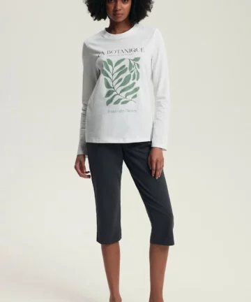 Alternative view of Piżama damska Henderson Ladies bawełniana 43686 Danna cream