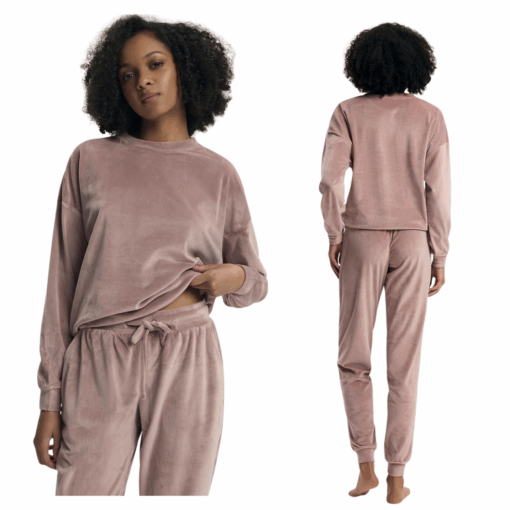 Piżama damska Henderson Ladies 43722 Delanie dusty rose - obrazek 6