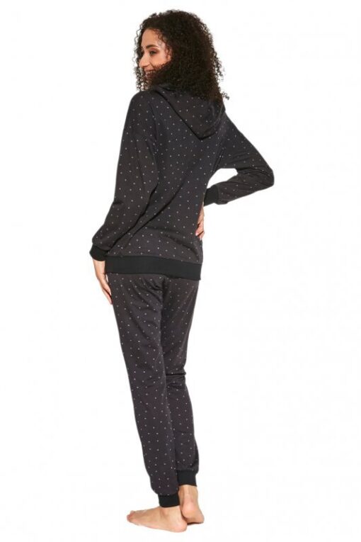 Piżama damska CORNETTE PD-460/298 CORA czarny WYPRZEDAŻ - obrazek 4