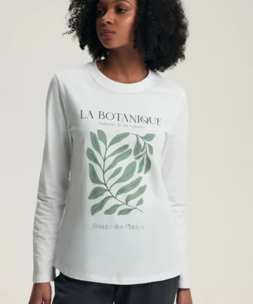 Piżama damska Henderson Ladies bawełniana 43686 Danna cream