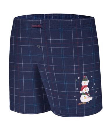 BOKSERKI CORNETTE BS-015/16 SNOWMAN 5 granat WYPRZEDAŻ